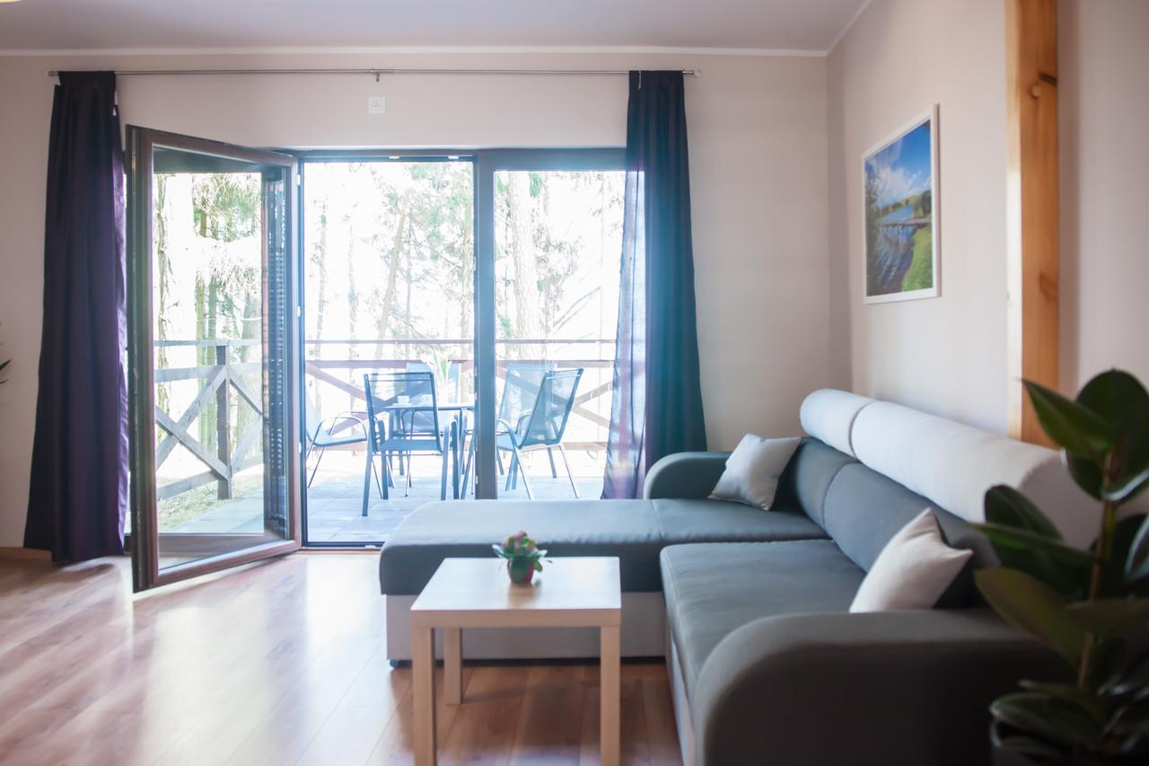 Apartamenty Niegocin Wilkasy Esterno foto